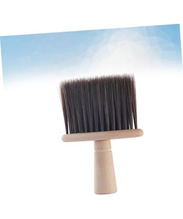 Didiseaon 1pc Barber Duster Brush Neck Cleaning Brush Face Cleaner Barber Tool Salon Shaving Brush Barber Neck Duster Salon Duster Brush Shave Wooden Hair Cleansing Brush Size 1 Brown - Buy Online on SooperMarket.com