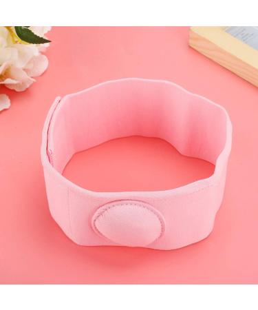 2pcs Cotton Umbilical Hernia Belt for Baby | Pink Infant Navel Support Wrap - Buy Online on SooperMarket.com
