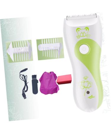 KALLORY Electric Razor Set - USB Rechargeable Hair Trimmer Clippers for Infants - Automatic Color Cutting - Mute Clipper Kit - Perfect Gift for Home Use - Buy Online on SooperMarket.com
