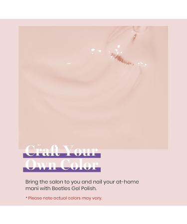 Beetles 15ml E-Sugar Donut Gel Polish - Neutral Brown Pink Color | Soak Off LED Gel for All Season | Natural Nail Lamp Polish - Buy Online on SooperMarket.com