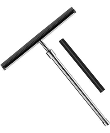 Wiper Glass Scraper Bathroom Household Glass Magnetic Window Cleaners Telescopic Rod Lengthened 60cm Cleaning Brush Tools - Buy Online on SooperMarket.com