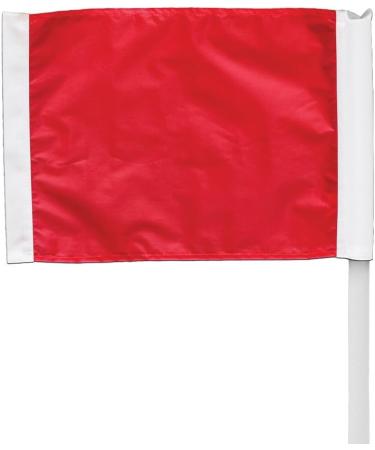 Kwik Goal Premier Corner Flags & Bases Set - Red & Black (4 Flags & Bases) - Buy Online on SooperMarket.com