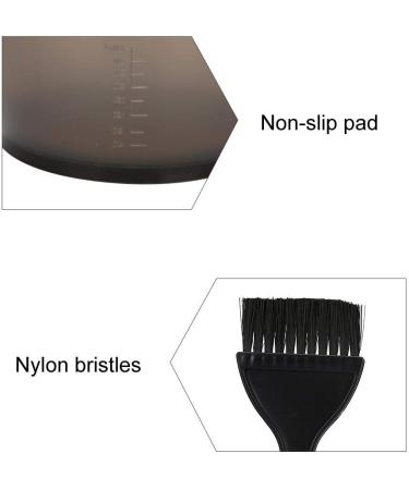 Hair Coloring Brush Anti Slip Hair Dyeing Styling Tool Hair Coloring Brush Hair Tint Salon Mixing Bowl Set for Salon and Household(1#) - Buy Online on SooperMarket.com
