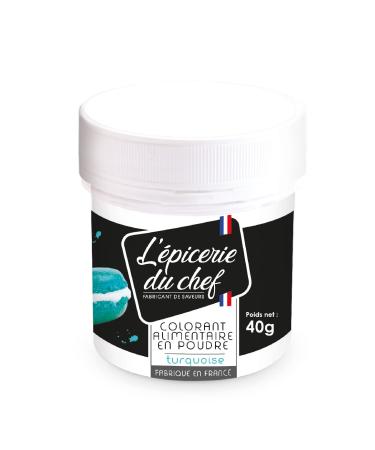 Food Coloring Powder 40 g - Turquoise Blue