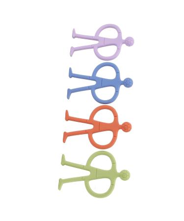 Soft & Safe Teething Rings for Babies - 4 Pack | Best International Shipping - Buy Online on SooperMarket.com