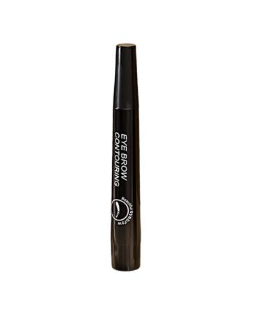 Eyebrow Pen Eye Brow Pencils for Women with 4-Fork-Tip Create Natural Hair-Like Brows Microblading Eyebrow Pen (Black)