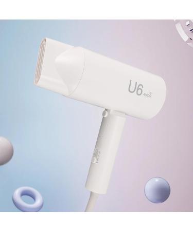 Compact Hair Dryer Fast Drying Negative Ionic Blow Dryer with Single Diffuser Nozzle Foldable Handle Travel Hair Dryer for Women Kids Outdoor (US Plug 110V) - Buy Online on SooperMarket.com
