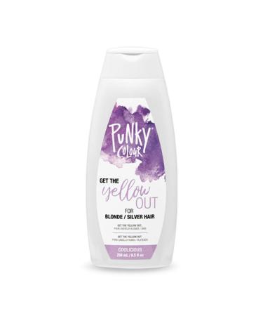 Punky Coolicious Purple Toner 3-in-1 Color Depositing Shampoo & Conditioner with Shea Butter and Pro Vitamin B that helps Nourish and Strengthen Hair 8.5 oz