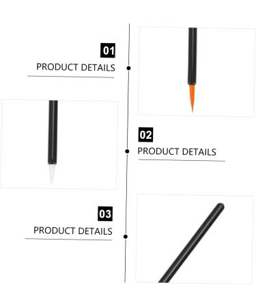 Mikinona Lash Brush 100pcs Disposable Eyelash Brush Makeup Brush Lash Applicator Eyeliner Fiber Brush Eyes Girl Tool - Buy Online on SooperMarket.com