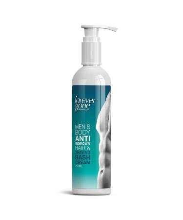 FOREVER GONE MENS BODY ANTI INGROWN HAIR & SHAVING CREAM SMOOTH GREAT SKIN NO MORE INGROWING HAIR
