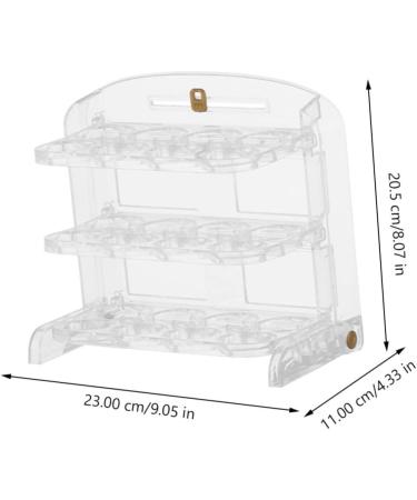 OSALADI Kitchen Accessories 3pcs Egg Storage Box Egg Holder for Fridge Eggs Egg Holder for re-usable - Buy Online on SooperMarket.com