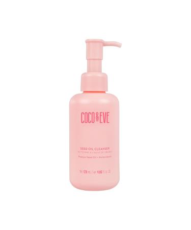 Coco & Eve Seed Oil Cleanser. Gentle Makeup Remover Cleansing Oil to Dissolve SPF Impurities. Antioxidants Vitamin E for Glowy Skin (4.06 fl oz)