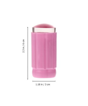 Minkissy 6-Piece Nail Art Silicone Stamp Set - Clear Nail Stamper & Scraper for Perfect Manicure - Buy Online on SooperMarket.com