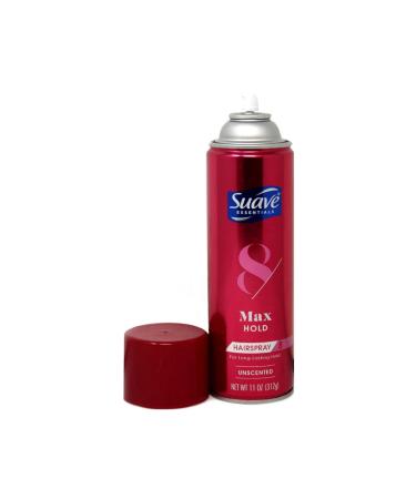 Suave Unscented Hairspray Max Hold 11 oz - Buy Online on SooperMarket.com
