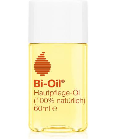 Bi-Oil skin care oil 100% natural |Pregnancy oil with 100 % natural ingredientsBody oil during and after pregnancy |Vegan |60 ml 60 ml (1 Pack)