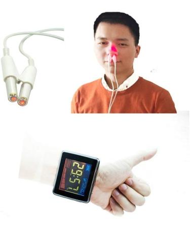 COZING Laser Device Laser Watch Care High Blood & High Sugar Pressure Red Light Treatment on Nose and Wrist Pain Relief - Buy Online on SooperMarket.com