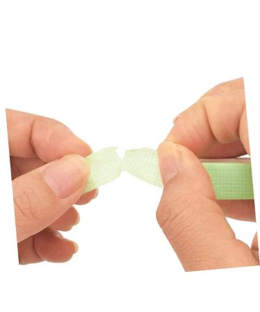 FOMIYES 25 Rolls Makeup Artist Must Haves Lash Tape Green Tape Pro Tape Lash Supplies for Lash Techs Makeup Tape Eyelash Fabric Tape Body Wash Wipes Breathable Non-woven Fabric - Buy Online on SooperMarket.com