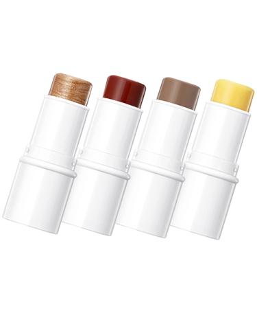 Hemoton 1 Set Contour Stick Face Highlighter Contour Kit for Women Contouring Makeup Kit for Beginners Stick Blush Stick Contour Blush Stick Makeup Highlighter Stick Makeup Stick