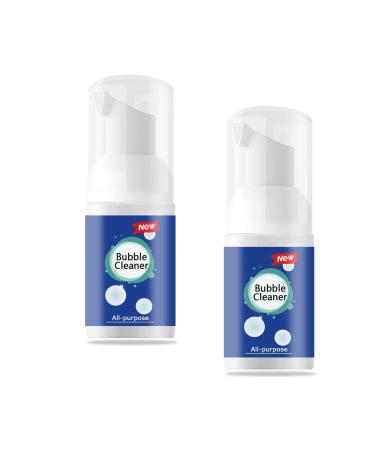 Bubble Cleaner Foam Spray Simple & Powerful Kitchen Degreaser All Purpose Kitchen Bubble Cleaner Limescale Remover Strong Stain Removing Fat & Oil Foam Cleaner for Kitchen Oven Stove Grill(2PCS) 15 g (Pack of 2)