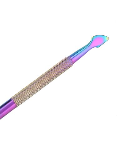Cuticle Pusher Stainless Steel Nail Perfection Tool Dead Skin Removal Pedicure Nails Cleaner Nail Art Manicure Tool for Fingernails and Toenails (F505) - Buy Online on SooperMarket.com