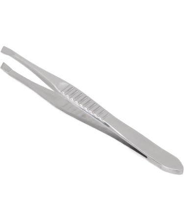 Professional Slanted Eyebrow Tweezers | Stainless Steel for Precision - Perfect for Men & Women | International Shipping - Buy Online on SooperMarket.com