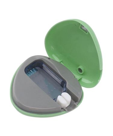 Toothbrush Sanitizer Cover Toothbrush Sanitizer Case Long Service Time Efficient Cleaning Light Weight for Traveling Home Office (Green)