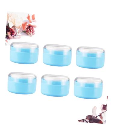 Beavorty 6pcs Kids Travel Set with Makeup Containers and Portable Powder Sieve - Blue - Buy Online on SooperMarket.com
