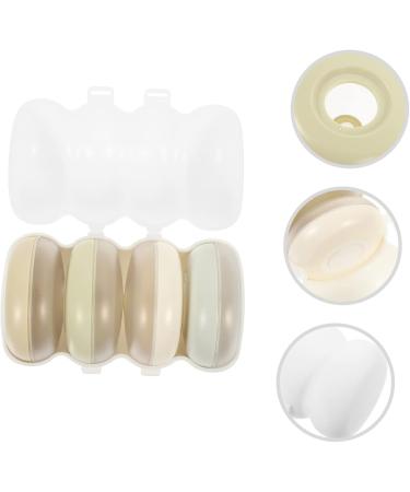 minkissy 2 Sets travel bottle Refillable Lotion Jar small lotion jar travel cosmetics dispenser sealing lotion container Airless Pump Jar travel size containers pp portable cream white - Buy Online on SooperMarket.com