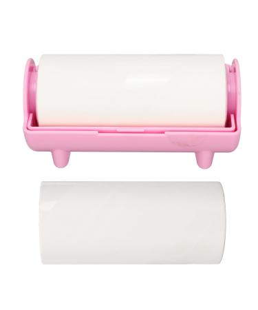 Nail Art Stamper Pattern Removal Tool ANGGREK Professional DIY Nail Stamper Oil Absorbing Sheet Paper with Replacement Nail Stamper Cleaner Paper Pink