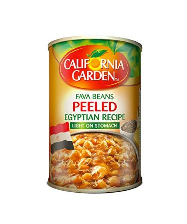 California Garden Peeled Fava Egyptian Recipe (4-Pack) - Authentic Middle Eastern Cuisine - Buy Online on SooperMarket.com