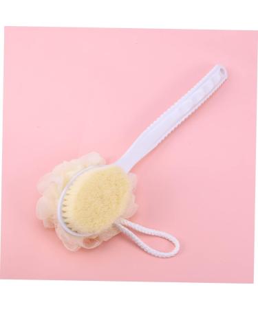 2pcs Healeved Back Scrubber Brushes with Handle - Soft Body Loofah for Shower Massage - Buy Online on SooperMarket.com