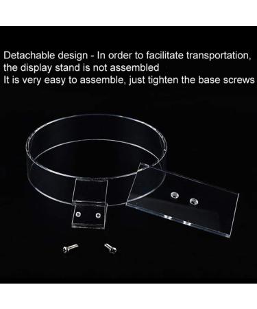 Laseners 2-Piece Clear Acrylic Headband Display Stand Set - Hairband Holder and Organizer - Buy Online on SooperMarket.com
