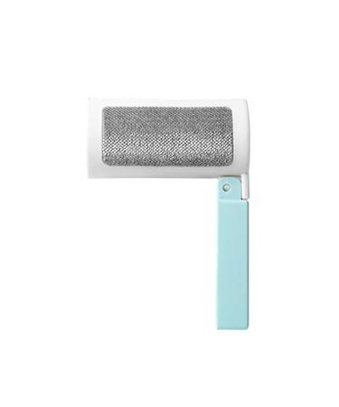Pet Hair Lint Roller 2 in 1 Sticky Hair Remover Portable Double Side Fluff Remover with 5 Refills 300 Sheets Lint Romover Brush for Sofa Rodillo quitapelusas Fur Removal Tool(Color:White)