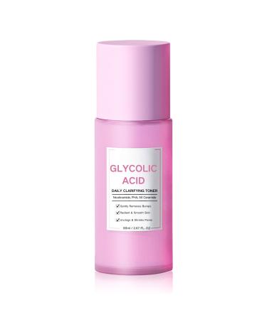 Glycolic Acid Toner Repair Acne Skin Toner Exfoliant Black Head Remover for Face Niacinamide Serum Anti Aging Serum Firming Smooth Skin