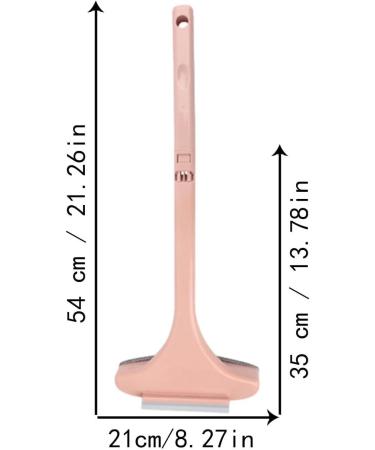 Aeutwekm Window Cleaner Brush | Glass Scraper Brush | Reusable Glass Cleaner Tool Mesh Screen Cleaner Washing Equipment For Wardrobes Sofa Countertops Cabinets Screen Pink - Buy Online on SooperMarket.com
