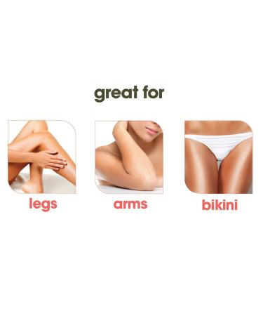 Nad's Body Wax Strips - 2-In-1 Exfoliator and Hair Removal Kit for Women - Buy Online on SooperMarket.com