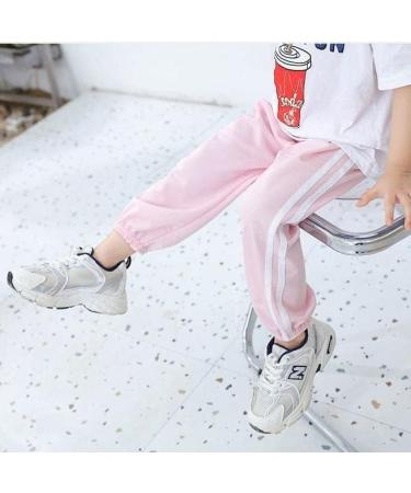 Girls Jogging Pants | Athletic Sweatpants for Outdoor Activities | Pink 10 Years - Buy Online on SooperMarket.com
