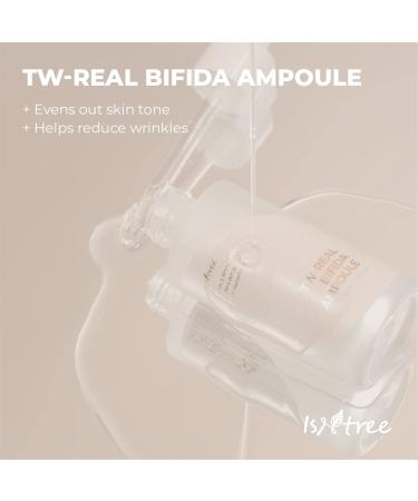 Isntree TW-Real BIFIDA Face Collagen Ampoule 1.69 fl. oz. for Aging and Dry Skin - Hydrating Serum for Fine Lines and Dull Spots - Buy Online on SooperMarket.com