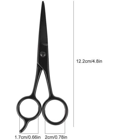 Stainless Steel Hair Cutting Shears Hair Scissors Nose Ears Mustache Eyebrows Hairdressing Haircut Trimming Tool Stainless Steel Haircut Women/Men/Kids - Buy Online on SooperMarket.com