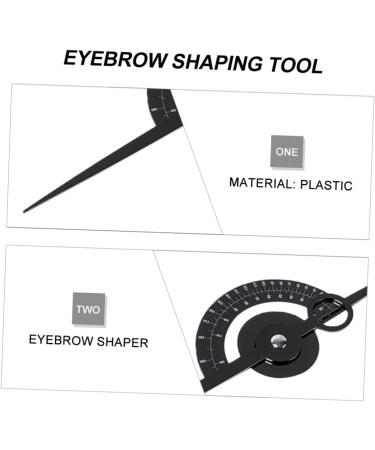 Hemoton Eyebrow Positioning Ruler Lightweight Eyebrow Ruler Brow Mapping Ruler Scale Plastic - Buy Online on SooperMarket.com