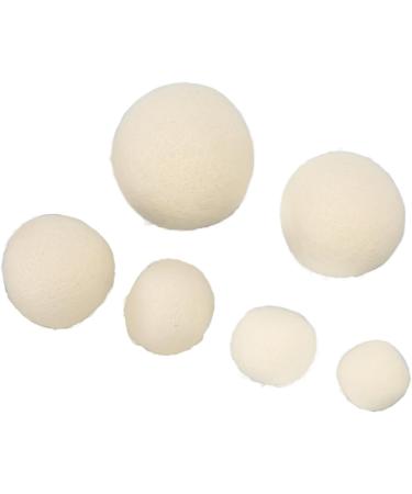 Wool Drying Balls 5Cm Wool Ball Felt Ball Ball Clothing Softener Dryer Static Remover 3Cm 4Cm for 6Pcs 3.5Cm Fabric Adhesives - Buy Online on SooperMarket.com