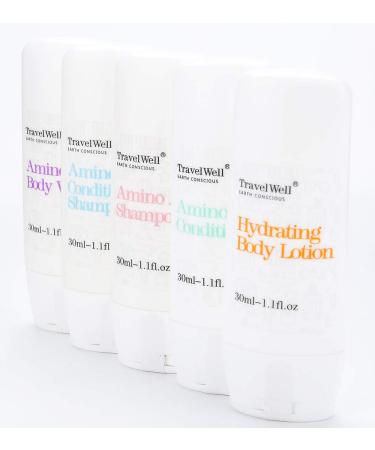 Travelwell Bulk Hotel Toiletries - 50 Individually Wrapped 30ml Shampoo & Conditioner + 50 Travel Soap Bars | Ideal for eCommerce & International Shipping - Buy Online on SooperMarket.com