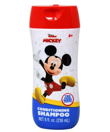 Mickey Mouse Kids Shampoo and Conditioner - Boys and Girls Shampoo for Clean and Soft Hair Sweet-Scented Children's Too Cool Berry - 8 Fluid Ounces