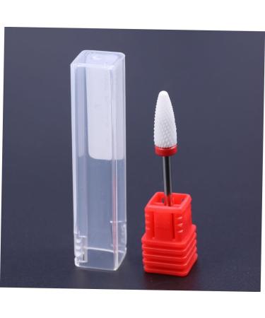 minkissy Nail Accessories Nail Tools Electrical Tools Electric Tool Nails Drill Bits Power Tools Nail Drill Bits Manicure Grinding Head medium Red - Buy Online on SooperMarket.com