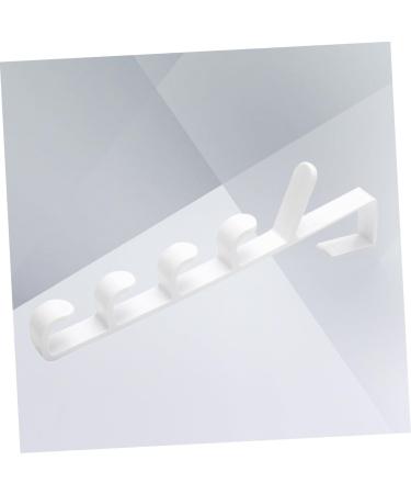Cabilock 6 Pcs Towel Hooks Door Hanging Rack Multifunctional Hooks Hanger Coat 2pcsx3pcs Whitex3pcs - Buy Online on SooperMarket.com