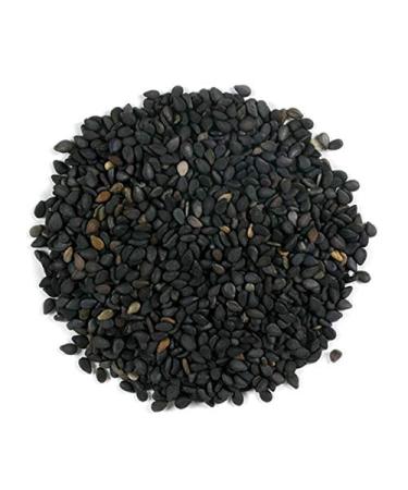 Frontier Co-op Sesame Seed, Black, Certified Organic, Kosher | 1 lb. Bulk Bag | Sesamum indicum