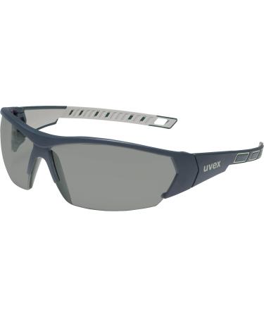 UVEX I-WORKS SCHUCHERGRILLE Occupational protection glasses with Supravision Excellence Technology scratch-resistant & fog-free UV400 protection anthracite gray/tied unit size anthracite gray/tinted