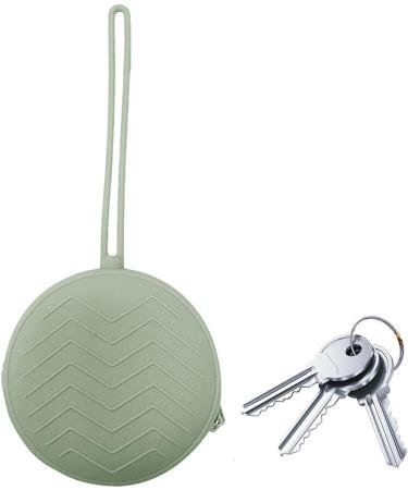 Higyee Silicone Pacifier Case - Durable Travel Organizer for Pacifiers Keys Lip Balm Earrings & More - Green Children's Silicone Bag - Buy Online on SooperMarket.com