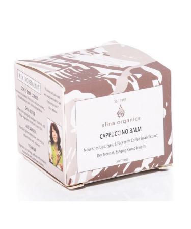 Organic Cappuccino Lip Balm | Hydrate & Heal Chapped Lips with Coffee Bean Extract & Shea Butter - Buy Online on SooperMarket.com