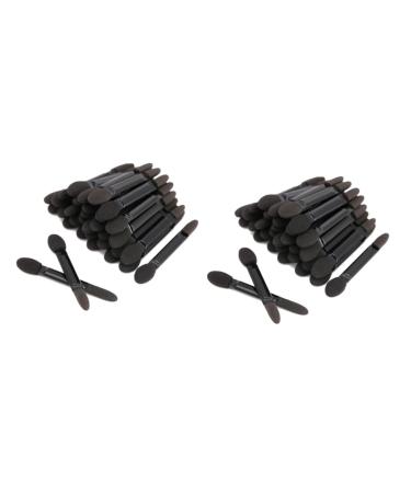 MAGICLULU 200 Pcs Makeup Eyeshadow Brush Foam Eyeshadow Women s Suits Small Kit Tool Miss Lolita